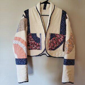 LARGE Quilt Coat - Cropped Length